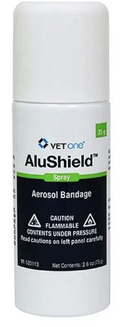 AluShield Aerosol Bandage Spray, 75gm