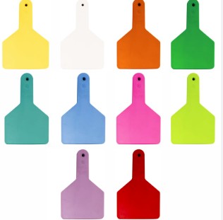 Z-Tag Blank Long Neck Calf (25 count)