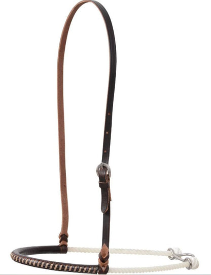 Martin Saddlery Single Rope Harness Leather Covered Noseband