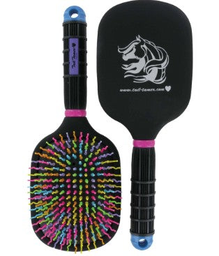 Professional's Choice Tail Tamer Rainbow Paddle Brush