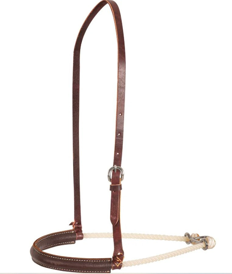 Martin Saddlery Single Rope w/leather covered Noseband