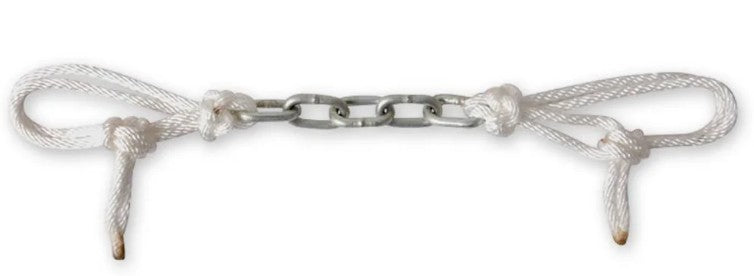 Martin Saddlery Dog Chain Curb Straps