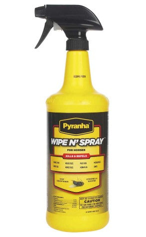 Pyranha Wipe N Spray Insect Repellent